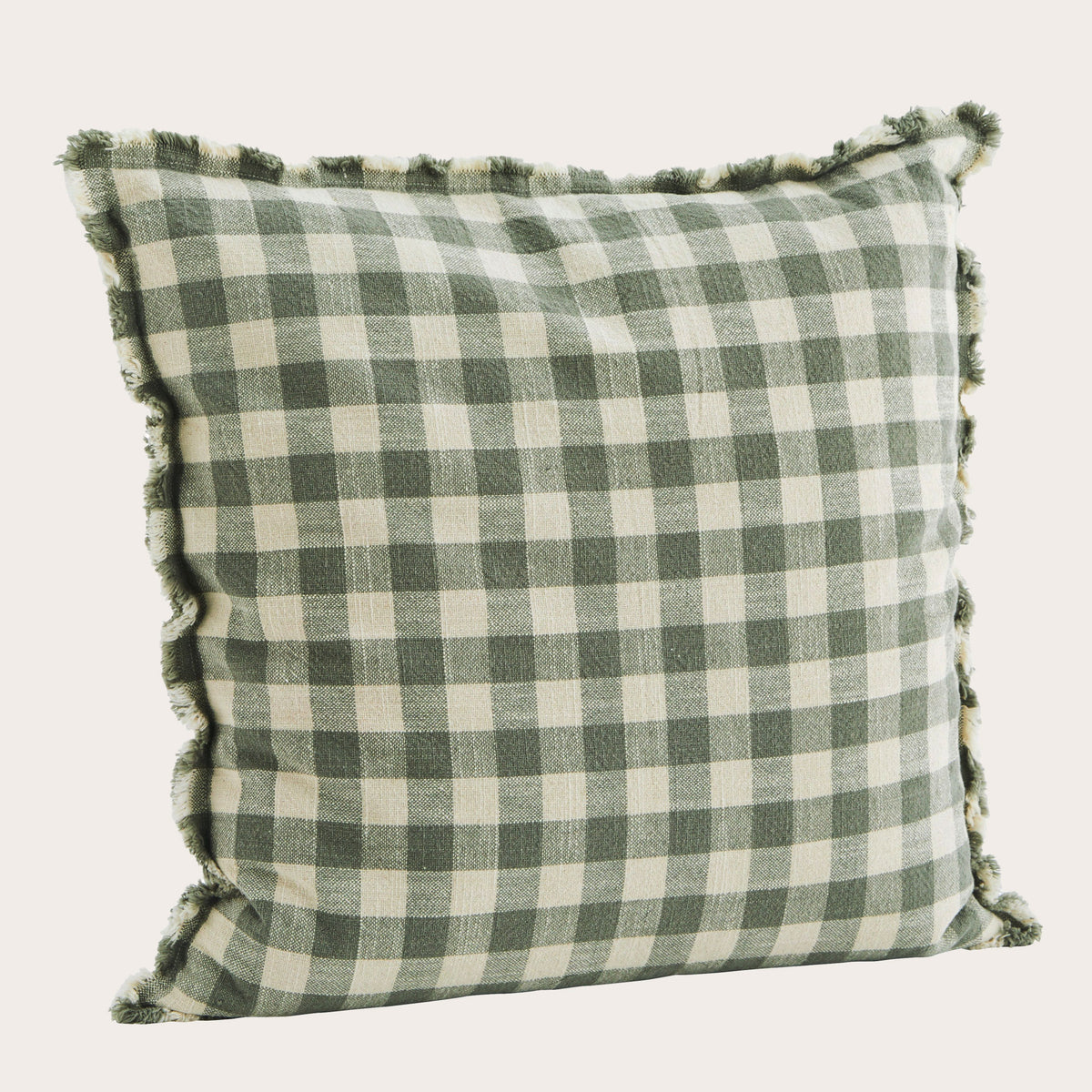 Checkered pillow covers best sale